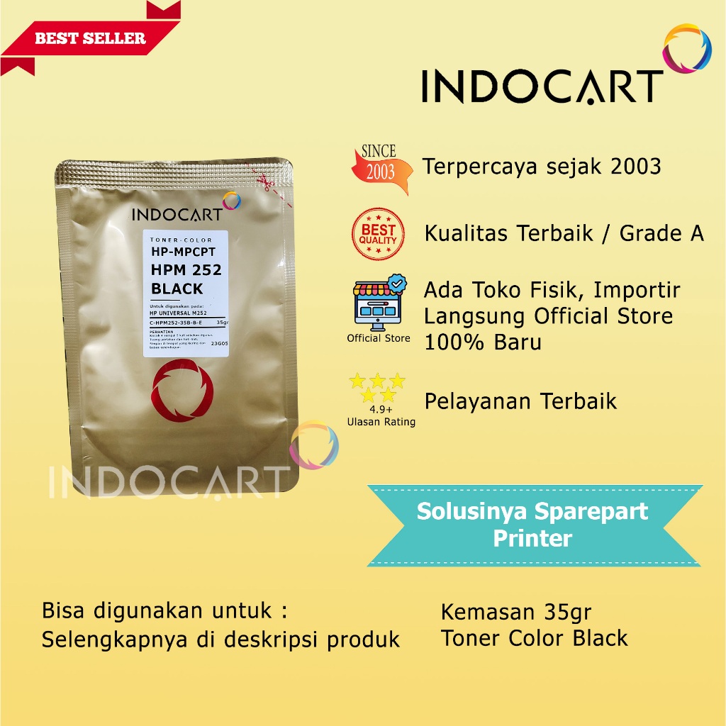 MPCPT-HP Universal Color Toner Powder M252-35gr