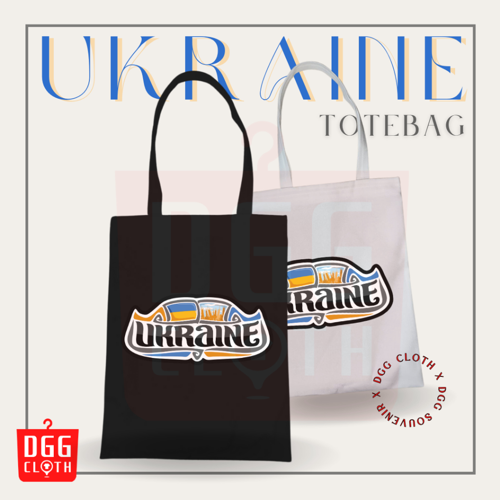 Dggcloth Totebag Zipper Ukraine Souvenir Bag By Kyiv Canvas Material 2