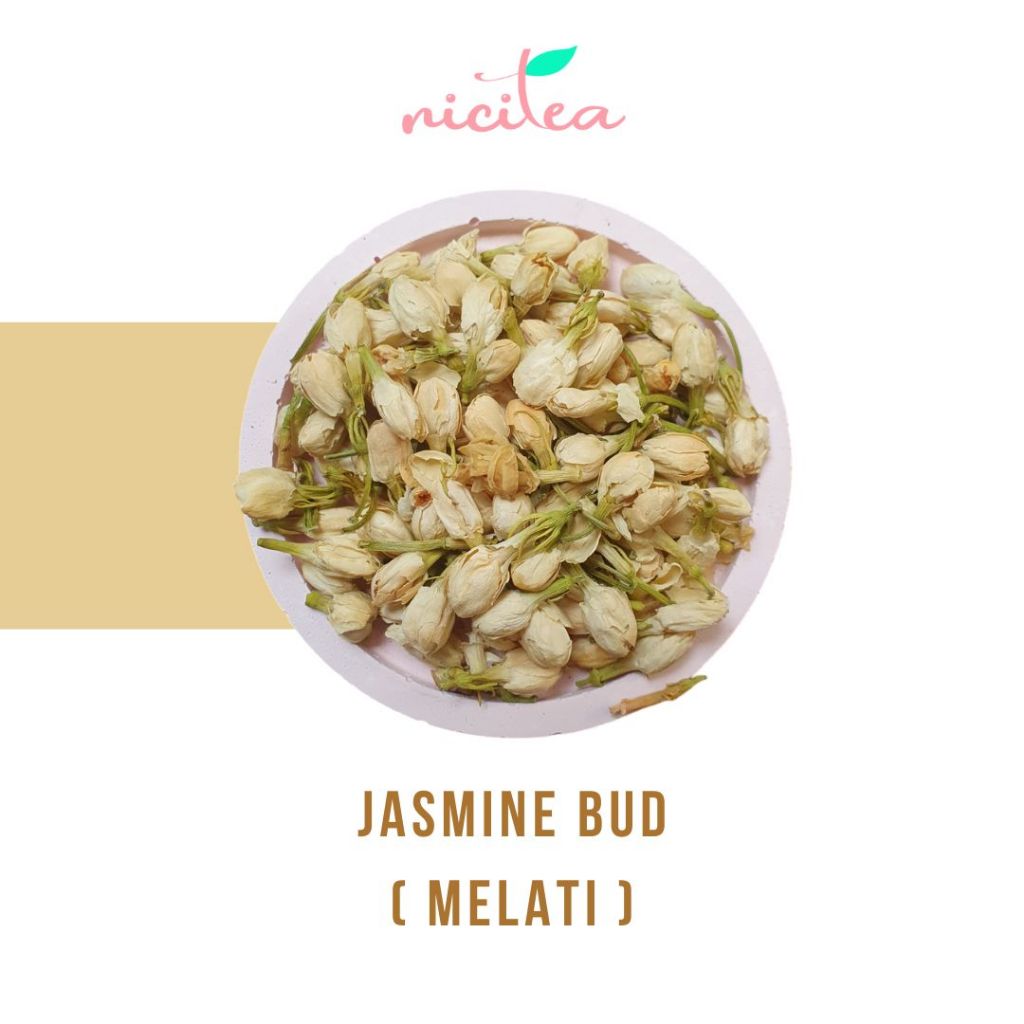 Jasmine Buds Tea / Jasmine Tea / Jasmine Flower Tea / Jasmine Flower Tea / Herbal Tea / Fragrant Tea / Flower Tea / Healthy Tea / Flower Tea / Balinese Herbal Tea - NICITEA