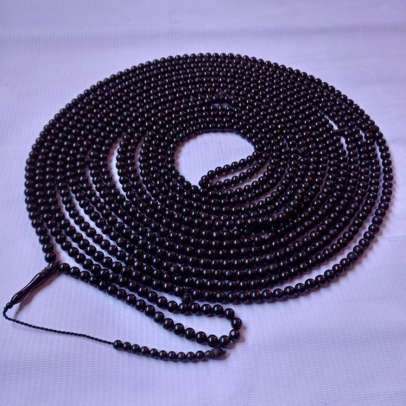 ORIGINAL Kaokah Prayer Beads, 1000 Pieces, Genuine, Shiny Black