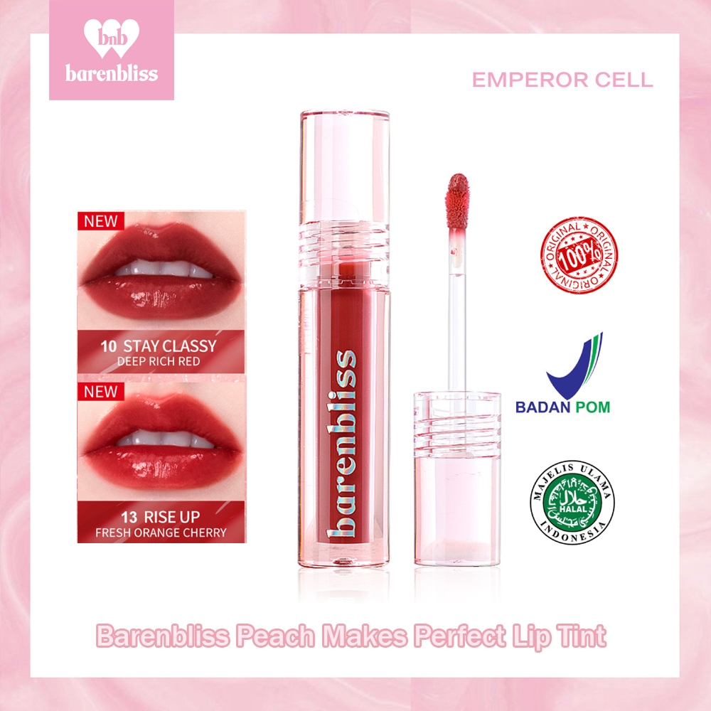 Bnb barenbliss Peach Makes Perfect lip tint korea lip Gloss{24H Moisturizing}lip tint ala korea