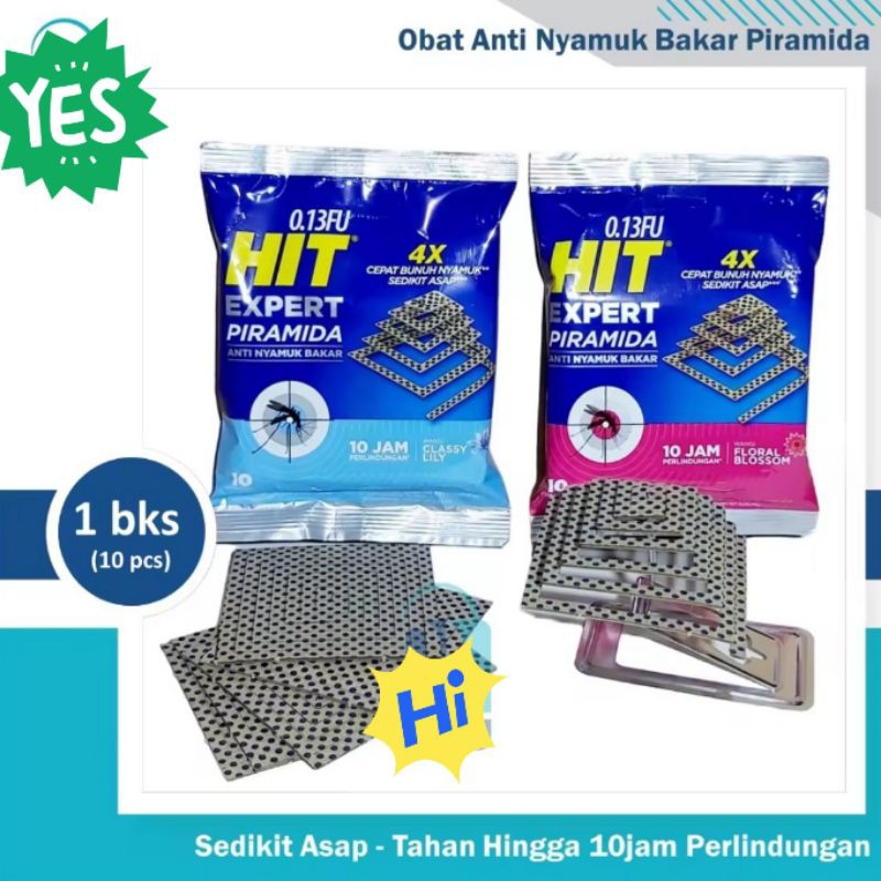 Expert Pyramid anti Mosquito Little Smoke 10pc Contents