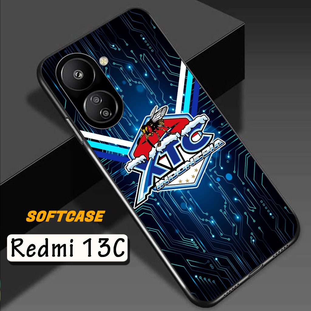 HP Liestore_acc Case - Latest REDMI 13C Case - 31 - Fashion Case with Writing Casing 2D Hardcase Case Back Protector