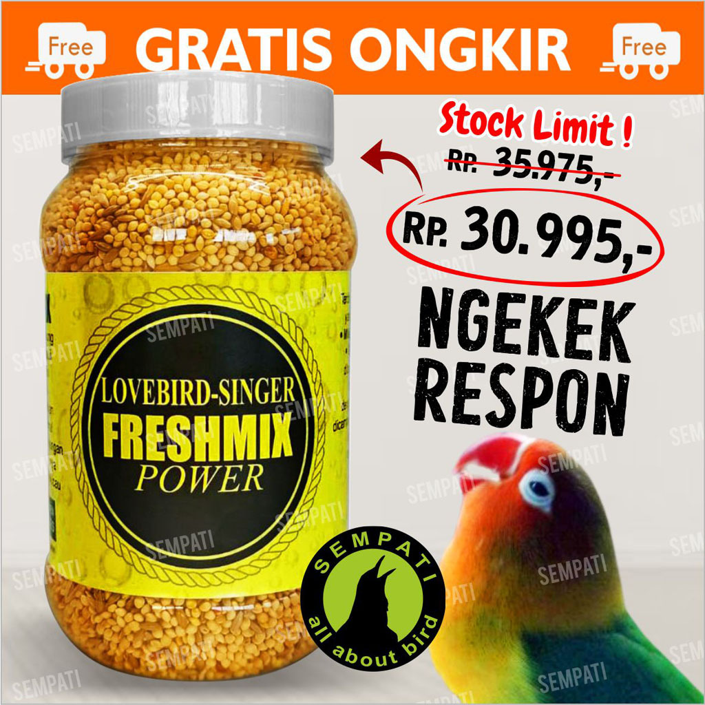 Freshmix POWER SINGER LOVEBIRD Championship Feed