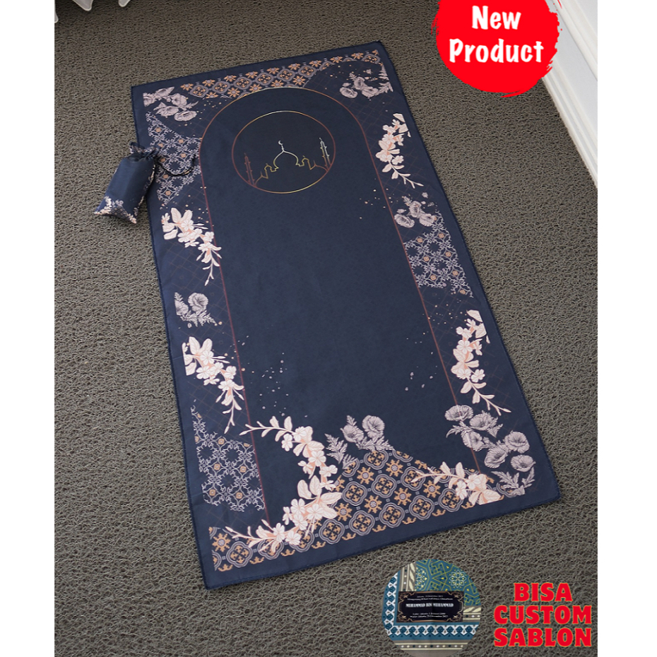 Aba Moslem TRAVEL Prayer Mat Aesthetic MOTIF | Hajj Umrah SOUVENIR Prayer Mat