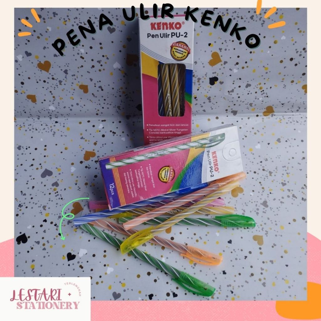 LILIN Pu-2. Thread Kenko Pen | Pen | Kenko Pen | Candle Pen |Sustainable Stationery