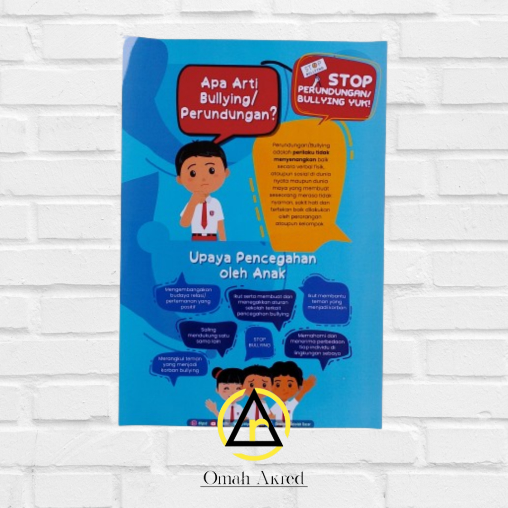 Stop Bullying Poster - Prevention Of Protection In Children - Stop Bullying - Education Poster