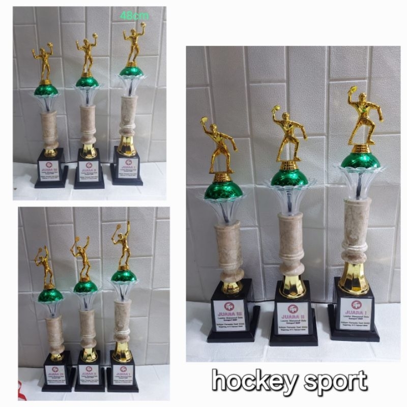 Marble Trophy Badminton Cup/Football/Table Tennis/Music/Bird/Karate/Music/Bike/Running Athlete/Chess Trophy Custom Writing 1set 123 (B.203+Marble)