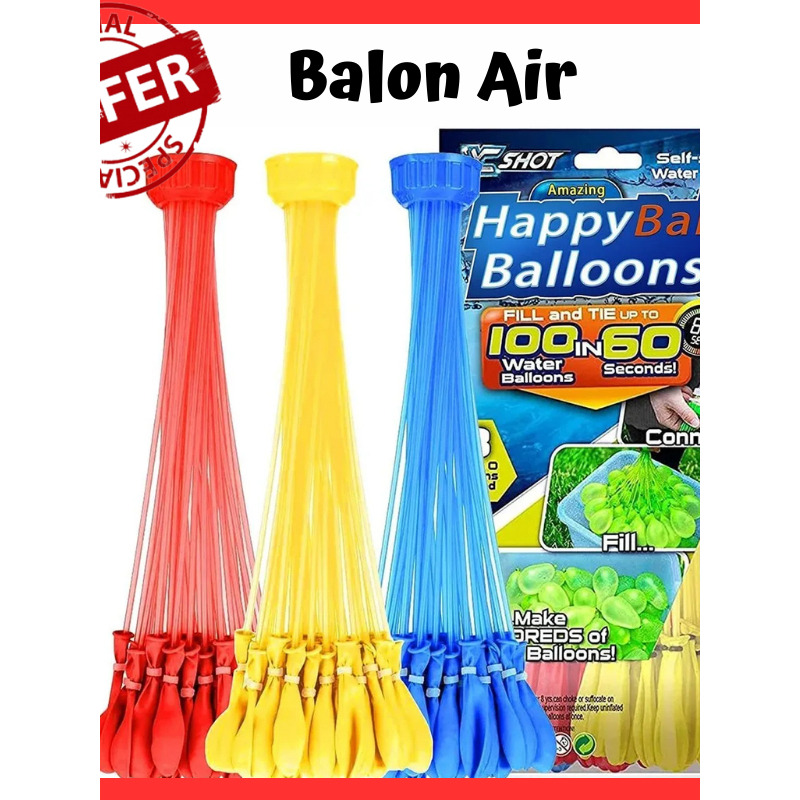 Happy BABY BALLONS WATER Balloon War/MAGIC BUNCH WATER/Bomb War