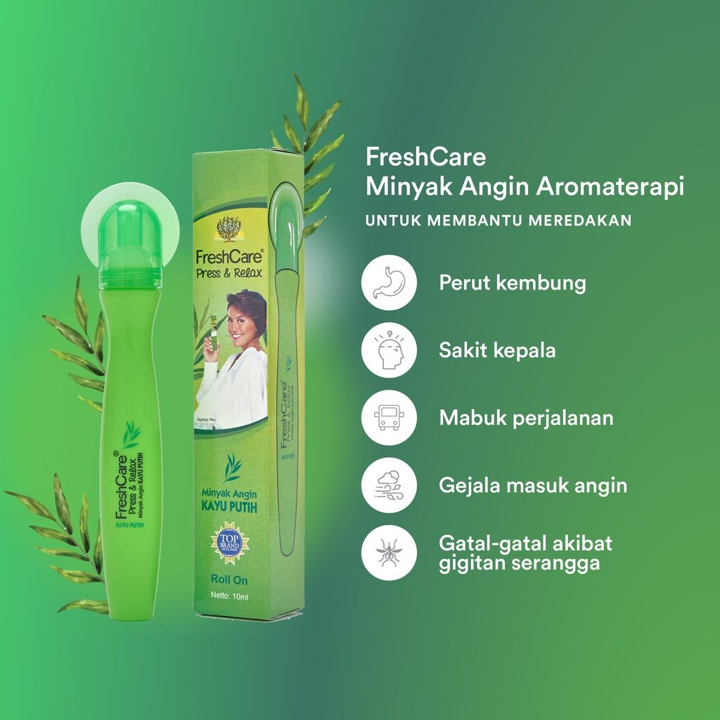 FreshCare Press & Relax Eucalyptus 10ml - Warms the Body
