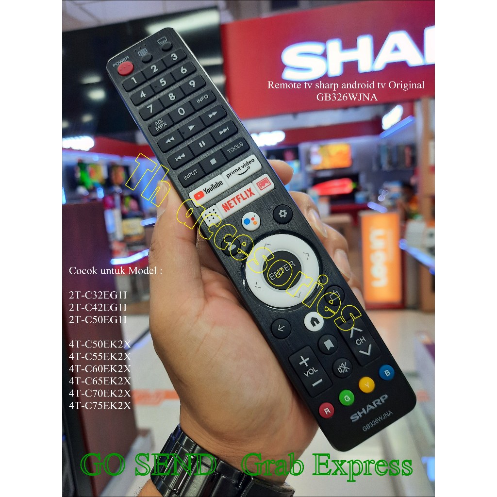 Sharp Google TV Android TV Original Voice Assistant GB326WJNA