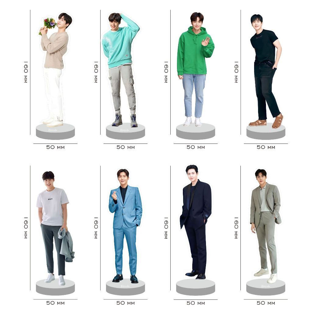 Stand Figure Kim seon ho Standee Acrylic K-Drama Korean Actor Kim seonho