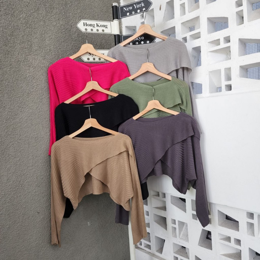 BEKA OUTER CROP CARDIGAN BEKA BOLERO KNIT/