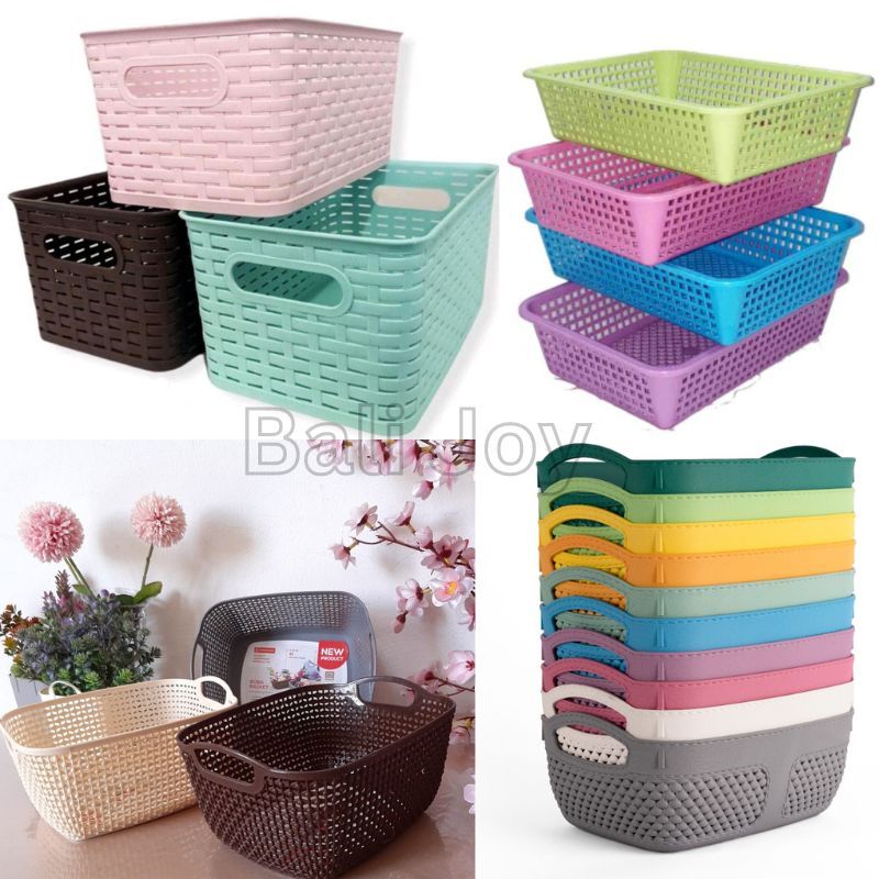 MINI BASKET - FOOD BASKET - BASKET - MAKEUP BASKET - ORGANIZER BASKET - MULTIFUNCTION ORGANIZER - PLASTIC BASKET - INDUSTRIAL BASKET - LAUNDRY BASKET - PICNIC BASKET - FRUIT BASKET - DOCUMENT BASKET - FOOD BOX - FOOD BOX