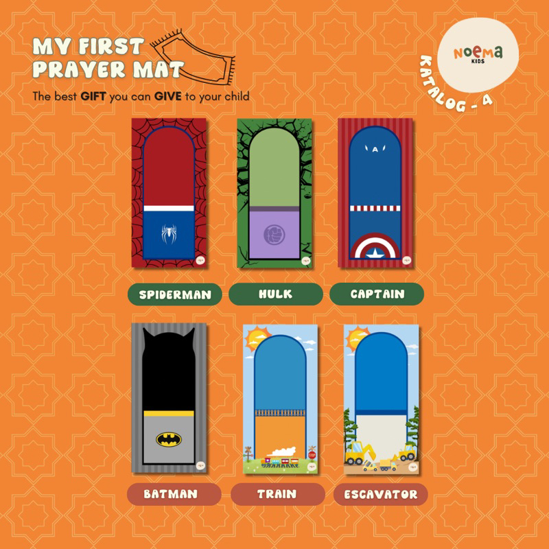 Folding prayer mats / children's prayer mats / custom name prayer mats / prayer mats / unique prayer mats / character prayer mats / spiderman prayer mats / hulk prayer mats / captain prayer mats / batman prayer mats / train prayer mats / excavator prayer