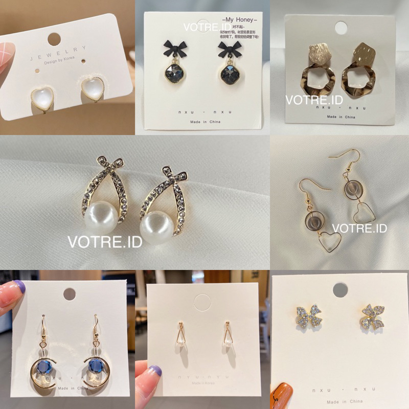 Piercing Earrings Women's Fashion Accessories Gold Earrings Korean Earrings Silver Earrings Cute Earrings Trendy Earrings Unique Earrings Simple Pearl Earrings Diamond Diamond Earrings Elegant Earrings Minimalist Earrings Party Earrings Casual Earrings St