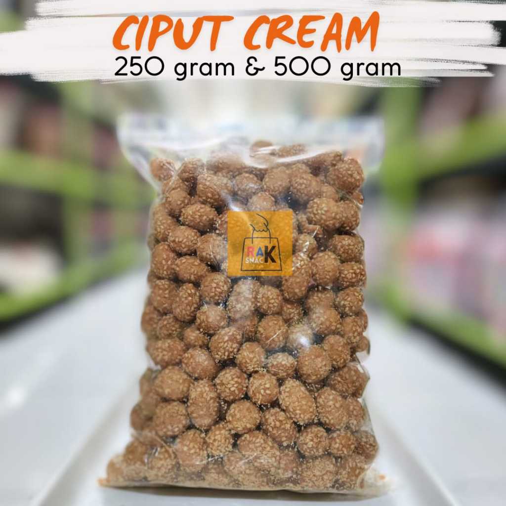 Sesame Cream Chip Cake 250gr | Onde Onde Onde Onde | Economical Packaged Snacks