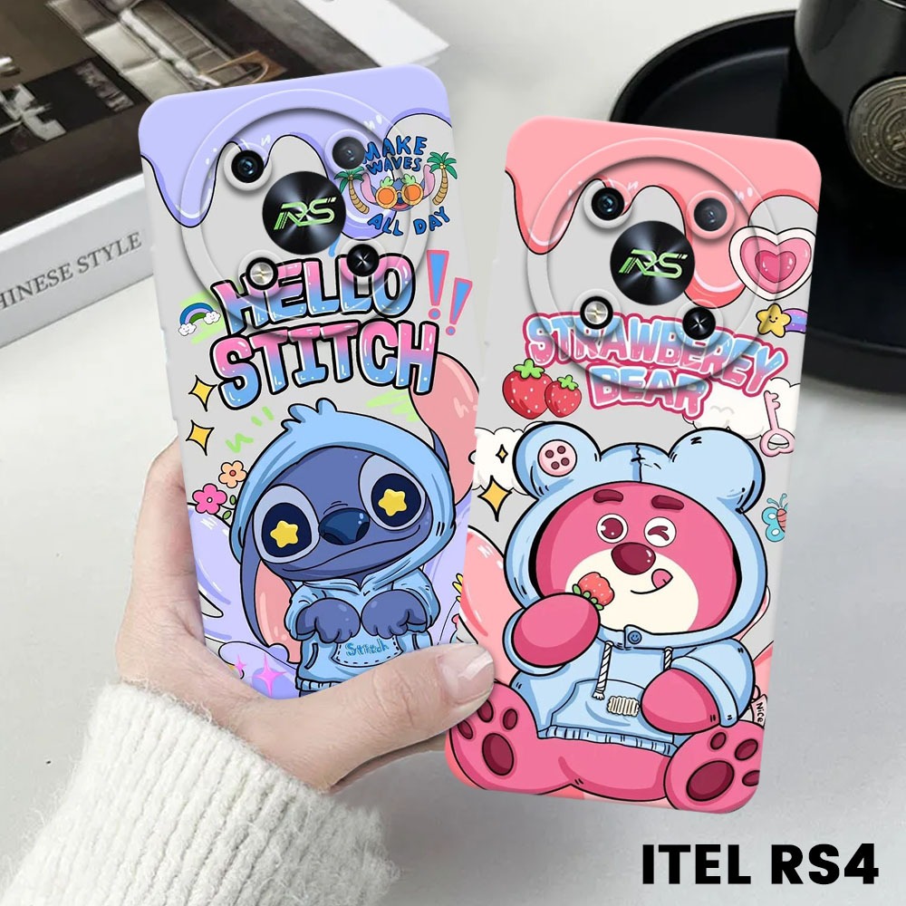 Latest Itel RS4 Softcase Sukacase - Itel RS4 Casing (SK31) Fashion Cartoon Case - Prokamera Case