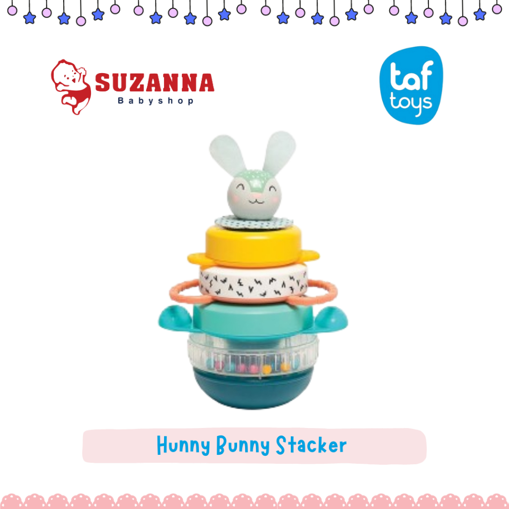 Taftoys Hunny Bunny Stacker - Kids Educational Toys