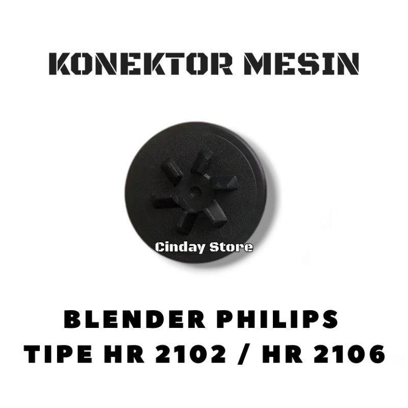 MESIN PHILIPS BLENDER MACHINE CONNECTOR TYPE HR2102 - HR2106