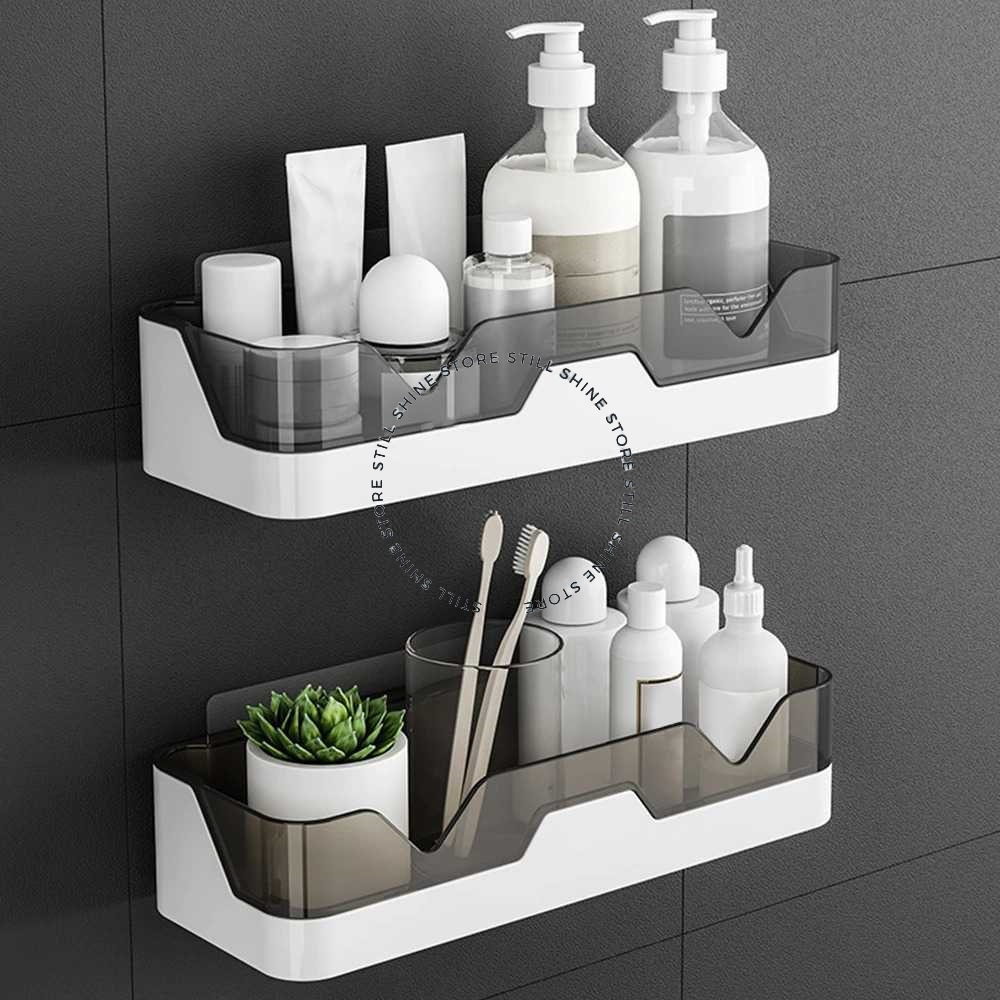 SAMPO Hanging Rack Holder Holder Holder for Soap Shampoo Bathroom Tools Multi-Purpose Wall Mounted