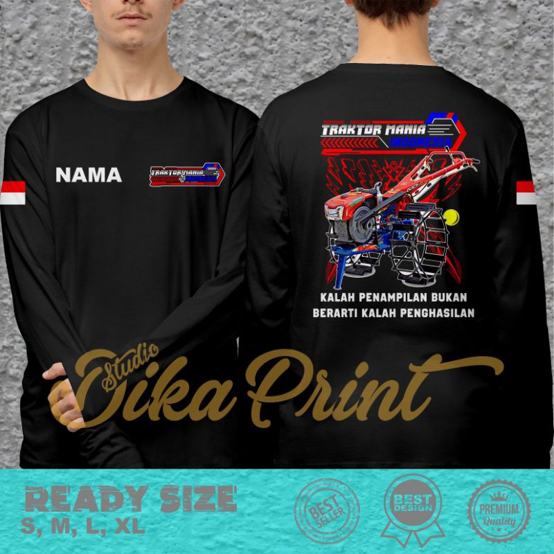 Premium Quality Indonesian Tractor Mania T-Shirt