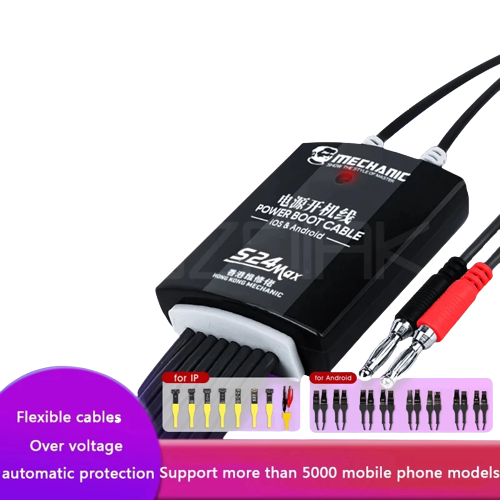 Mecanic Iboot S24 Max Power Supply Cable For IPH0NE & Android