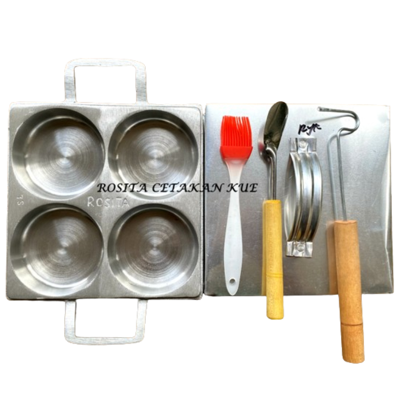 Rosita Mini Martabak Cake Mold Mud Cake Apem Cake 8,2cm THICK SL