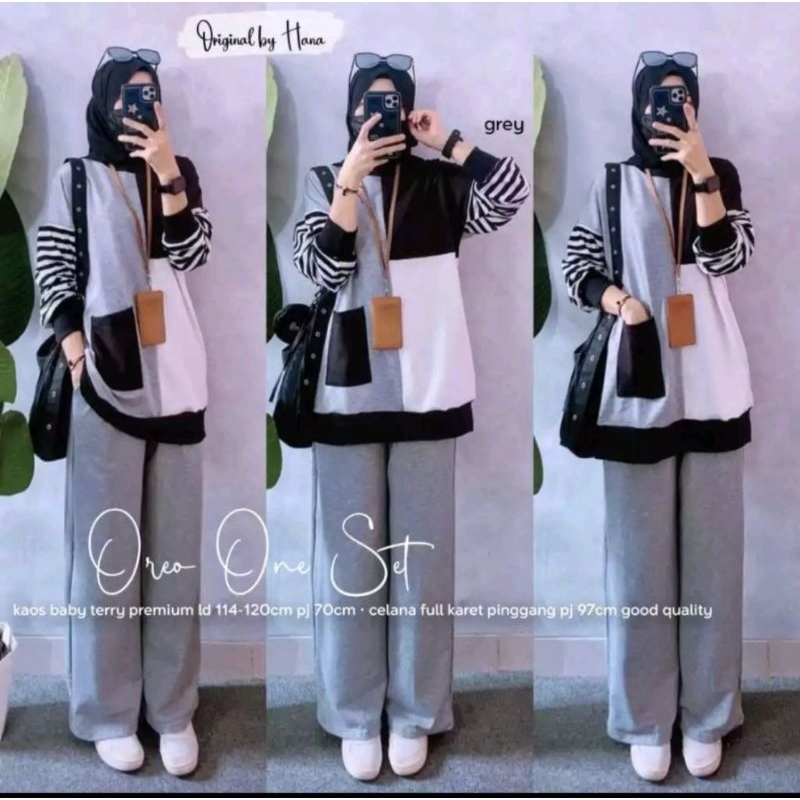 OREO SET / PANTS SET / MUSLIM CLOTHING SET