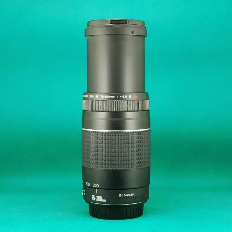Canon EF 75-300mm F 4-5-6 USM III Ultrasonic Lens