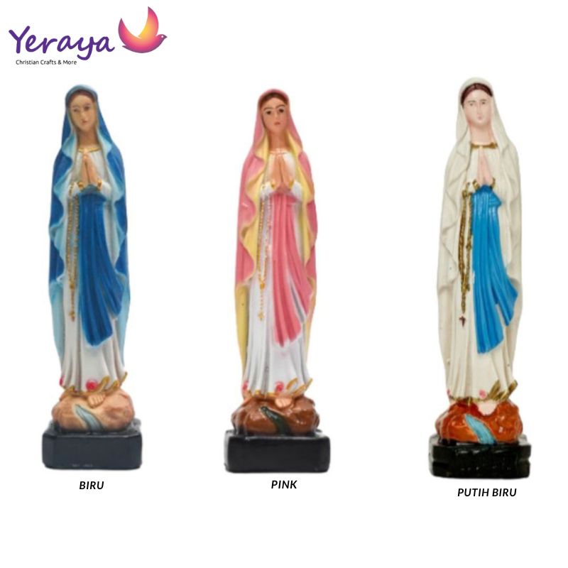 Mother Mary's Catholic Spiritual Statue Souvenir Decoration Display 15cm