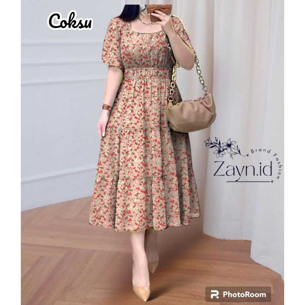 Natasya Dress with Modern Motifs|Latest Motifs