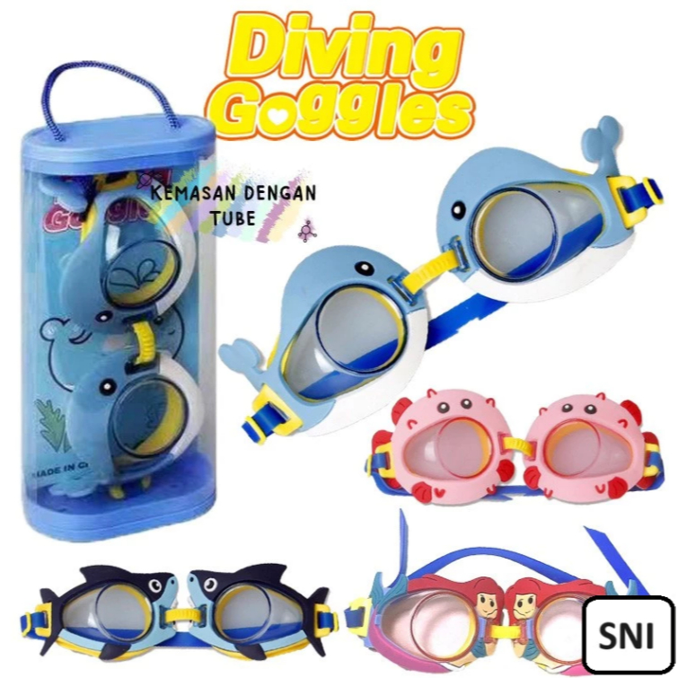 Girls Character Swimming Glasses/Boys Swimming Accessories