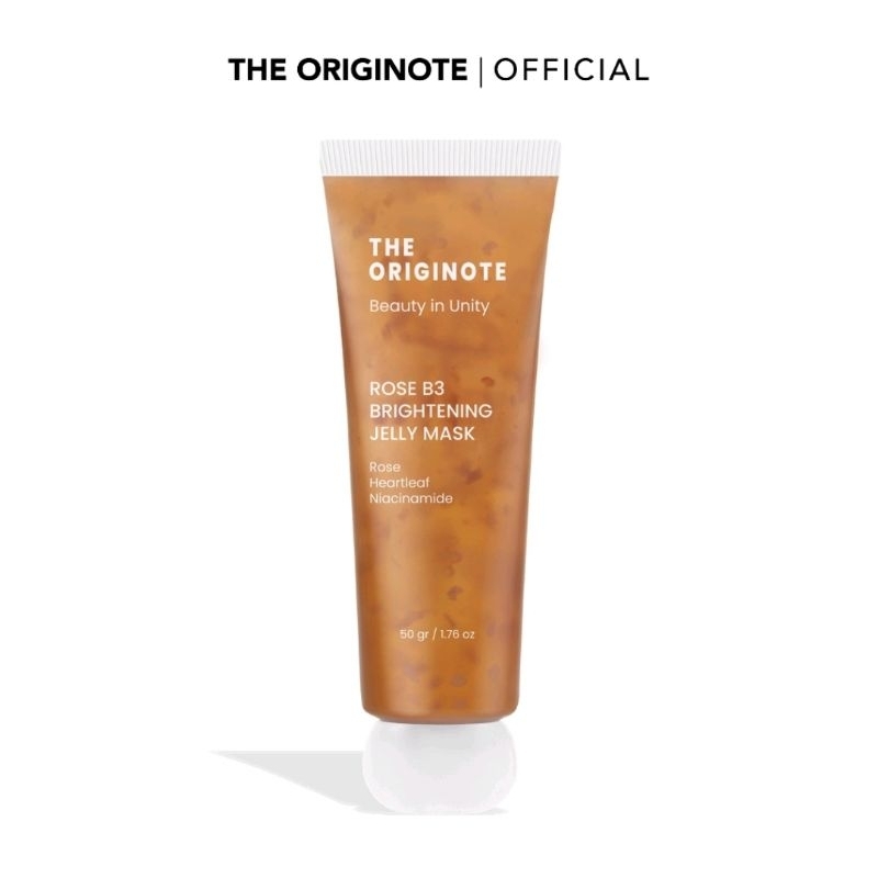 The Originote Rose B3 Brightening Jelly Mask - Brightening Gel Mask