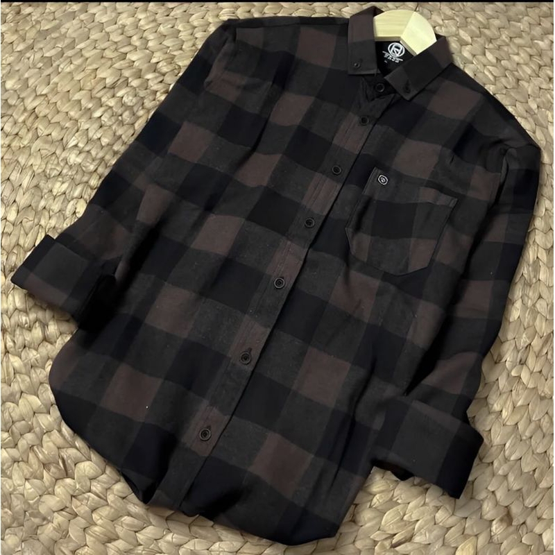 KEMEJA IMPORTED FLANNEL SHIRTS LONG-SLEEVED FLANNEL SHIRTS UNISEX FLANNEL SHIRTS MEN'S AND WOMEN'S FLANNEL SHIRTS