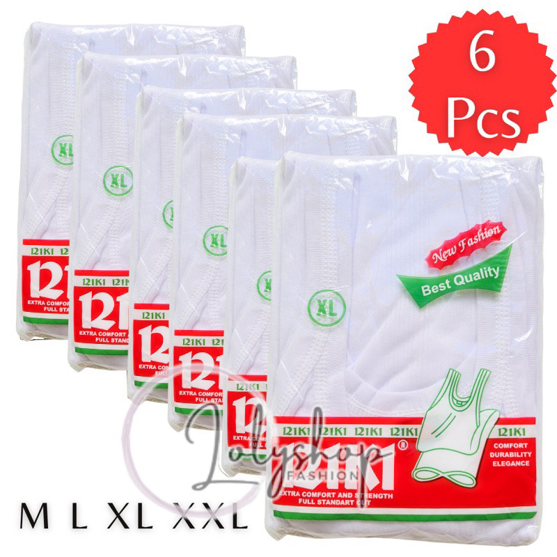 6 pcs singlet MEN'S UNDERSHIRT 12K1 Men's Camisole