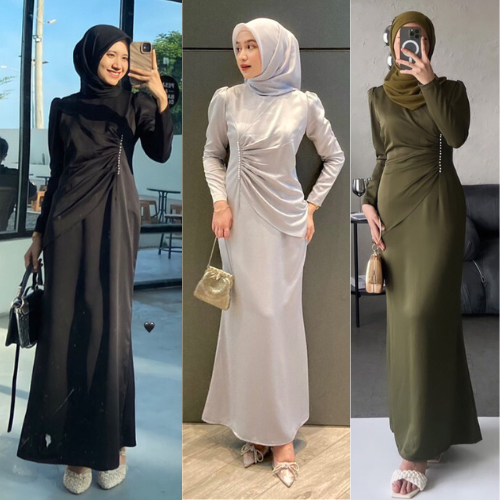 Diva Women's Eid Party Dress, Modern, Simple, Elegant, Bridesmaid Party Dress for Engagement