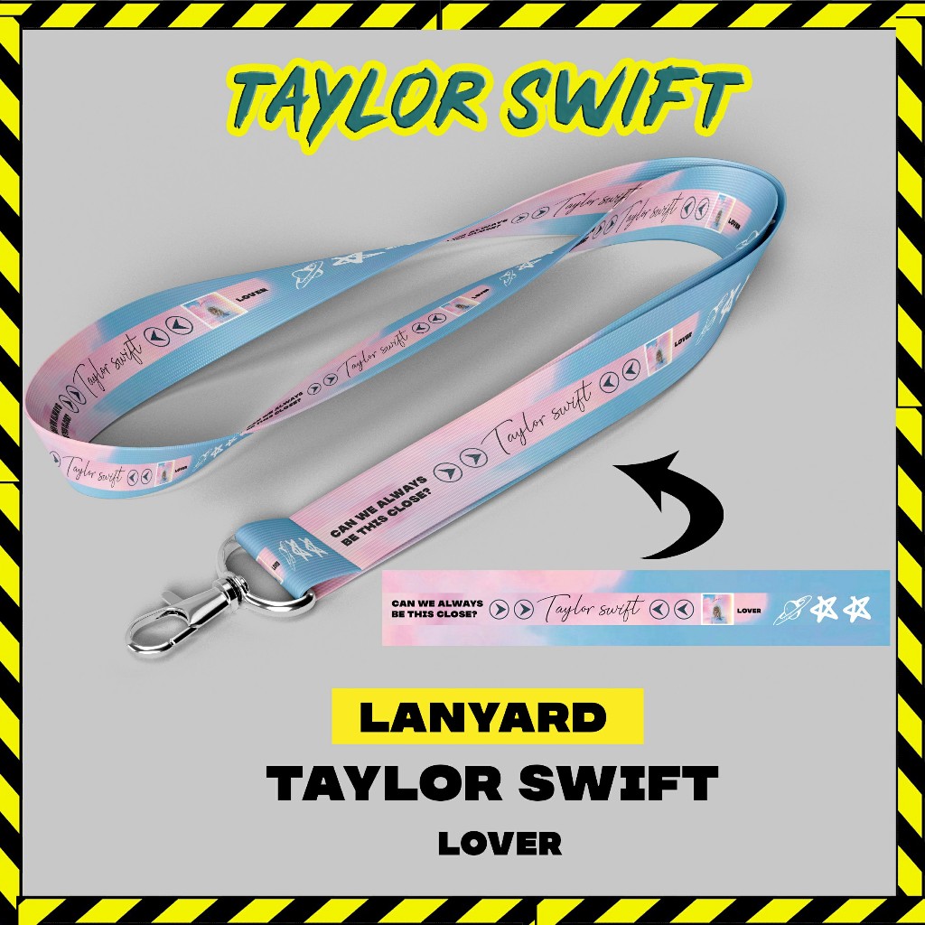 Taylor SWIFT LANYARD I LANYARD TS 1989 I CUSTOM LANYARD I MERCHANDISE TAYLOR SWIFTI PHOTOCARD TAYLOR SWIFT