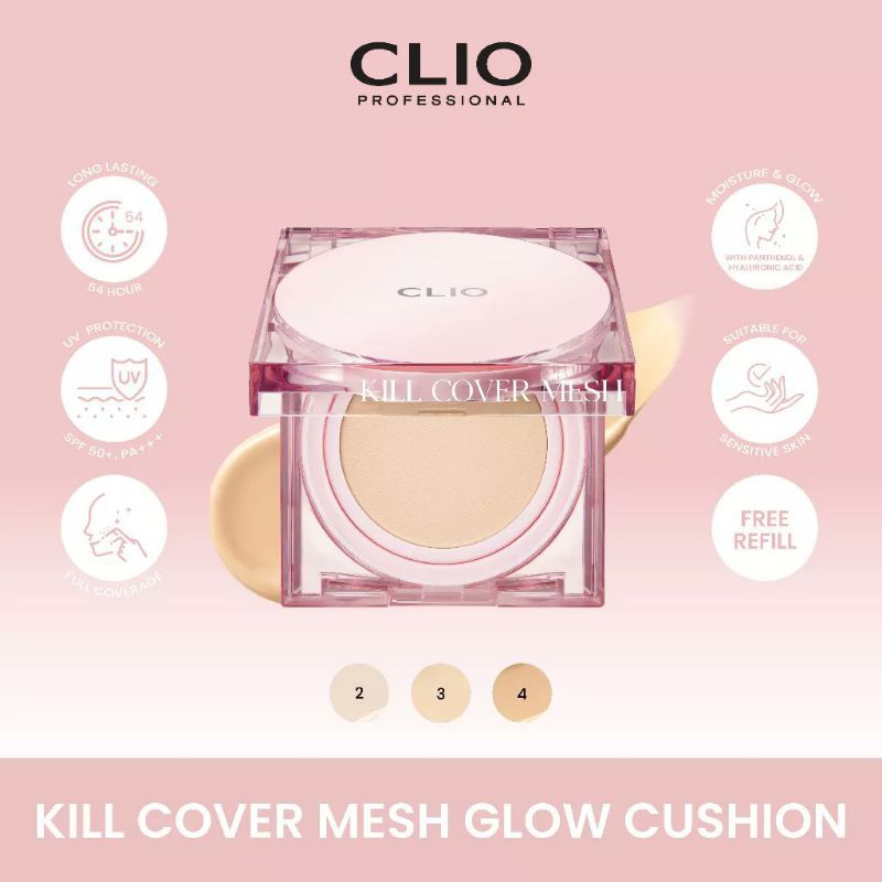 [READY] Clio Kill Cover Mesh Glow Cushion (Refill)