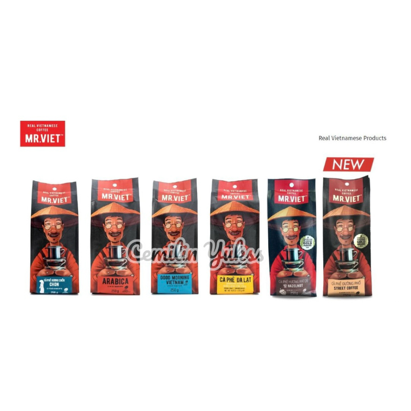 Mr.viet Coffee 250gr Real Vietnamese Coffee Arabica Coffee Luwak Coffee Vietnam Coffee