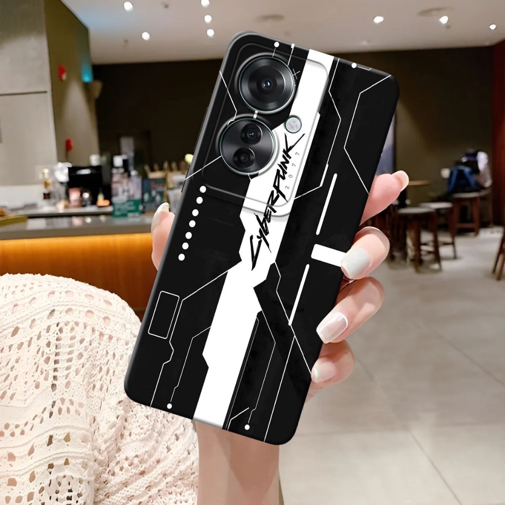 (PC04) Oppo Reno 11F 5G Fashion Case Procamera Macaron Silicone TPU Case