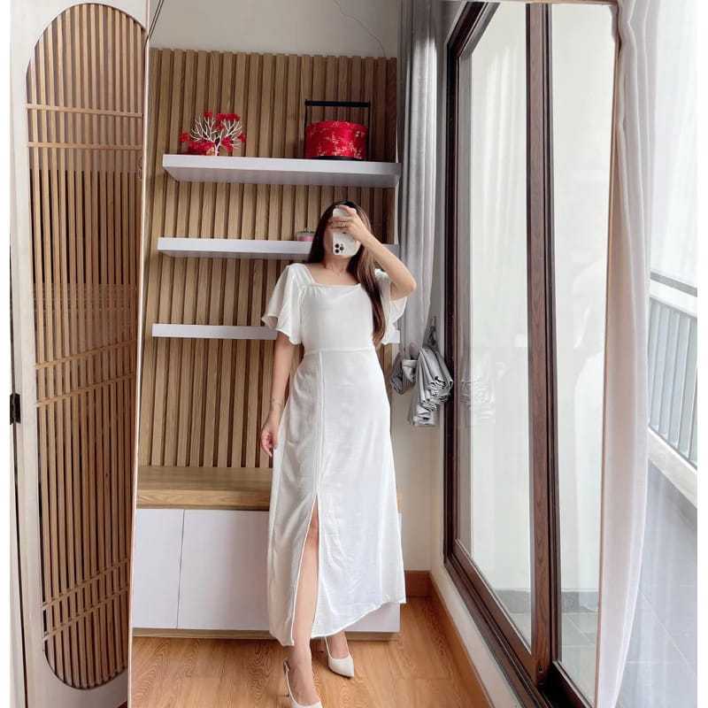 Latest Jeswil Cey Cringkle Airflow Dress