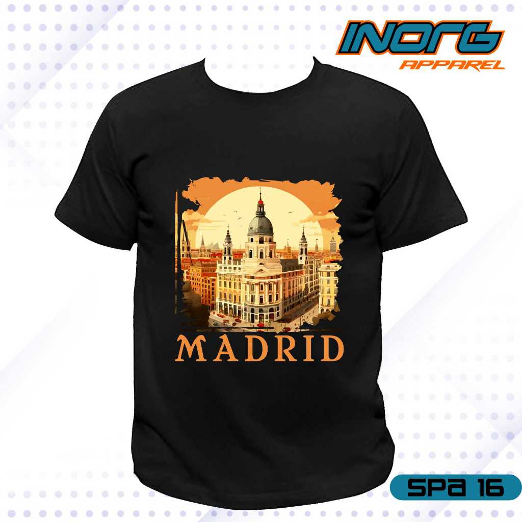 T-shirt By spain tshirt spain espana Shirt souvenir barcelona T-Shirt By madrid tag label Spanish original spa4htm