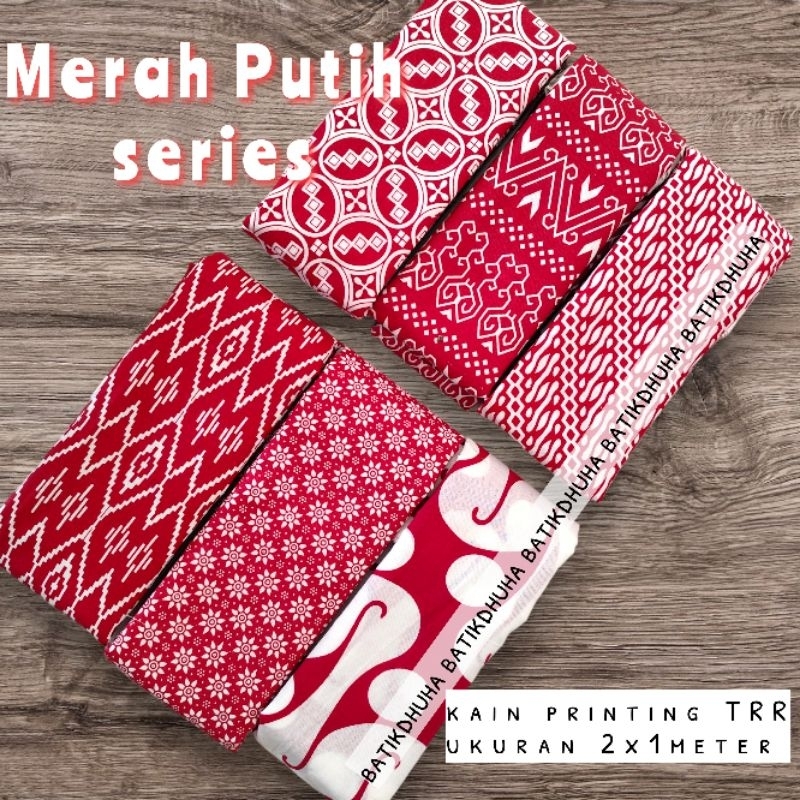 MERAH Red and white batik cloth red and white cloth/ for Indonesian Independence Day Red and White Batik/ kain batik kain batik viral kain batik terengganu kain batik cotton kain batik sarung kain batik sarung wanita