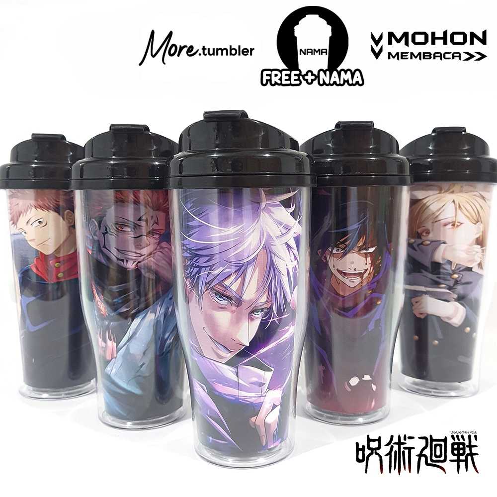 Jujutsu KAISEN Tumbler/JUJUTUS Drink Bottle - SATORU GOJO ITADORI FUSHIGURO SUKUNA/anime merchandise Gift souvenir/type P