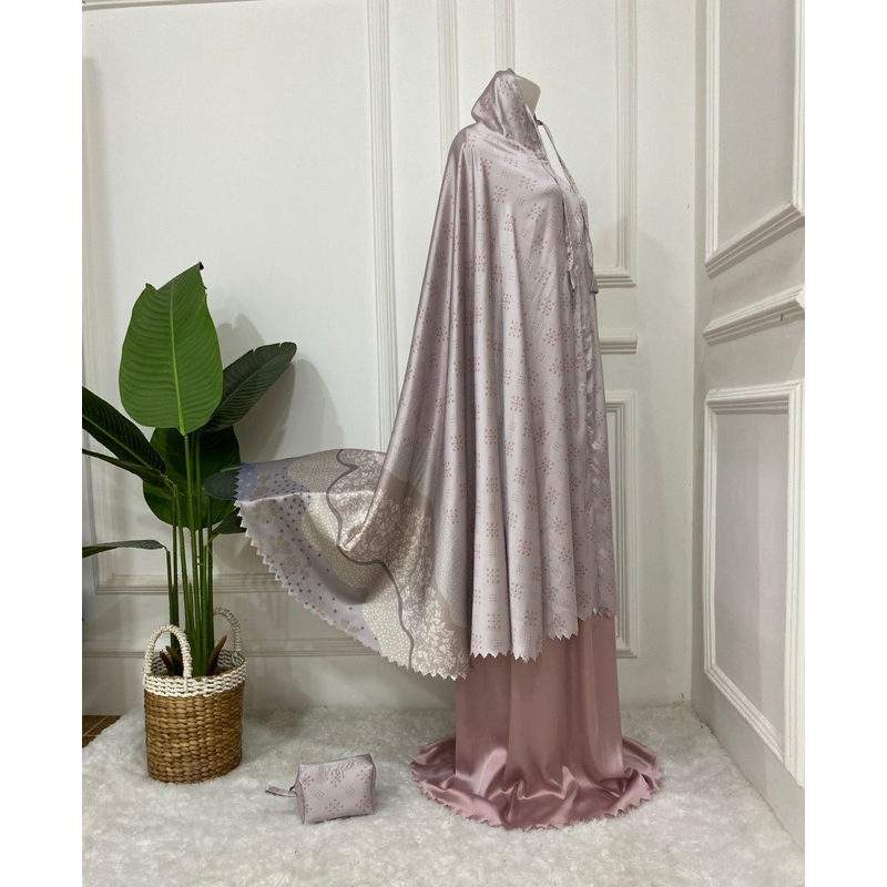 Mukeuna Armania silky travel 2in1 luser cut bye reno embroidery