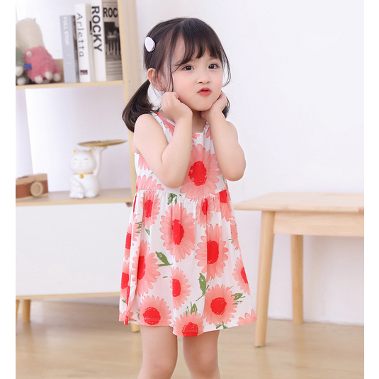 RUFFLE DRESS FOR CHILDREN 2-5 YEARS
