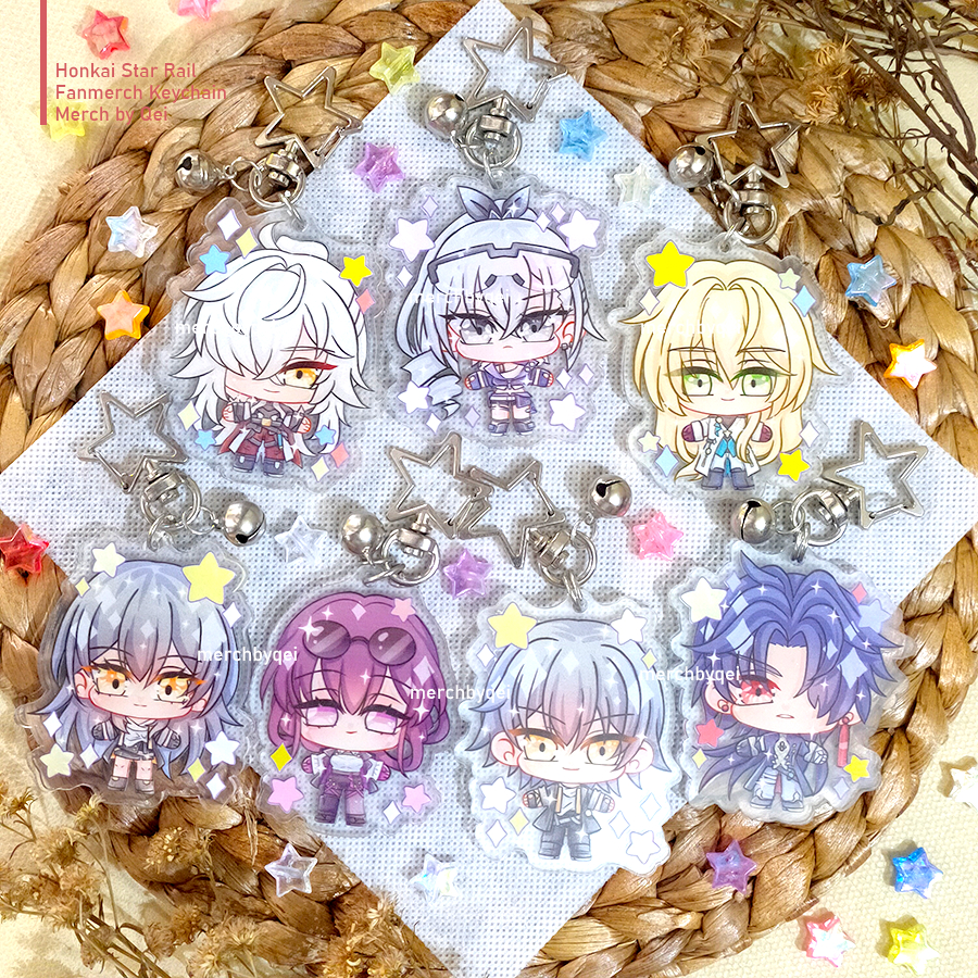 Honkai Star Rail Keychain Fan Merchandise PART 3