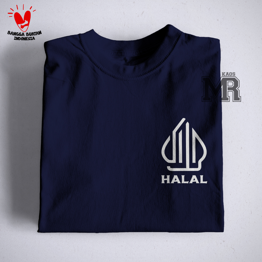 LOKAL Halal Logo/T-Shirt/T-Shirt/Clothing/Clothes/T-Shirt// Distro/Contemporary/Cool/Words/Local/Men/Women///Youth