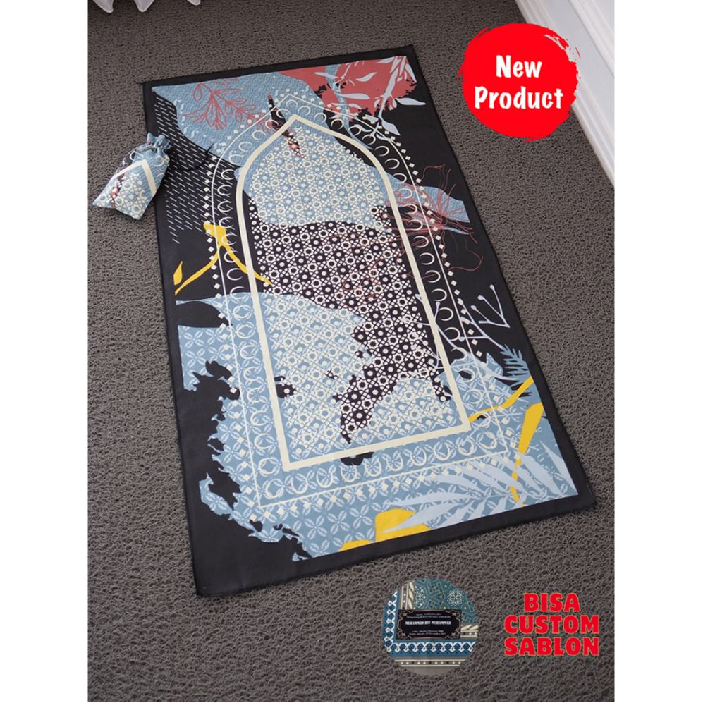 Aba-travel Prayer Mat - SOUVENIR- Umrah Prayer Mat | Jumbo TRAVELING Prayer Mat - By Hajj - Gift - Koran - 40 Days- Islamic Boarding School